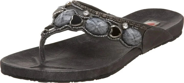 Two Lips Women's Bedrock Thong Sandal