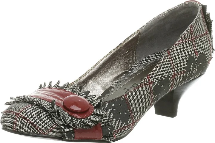 Two Lips Women's Button Low Pump