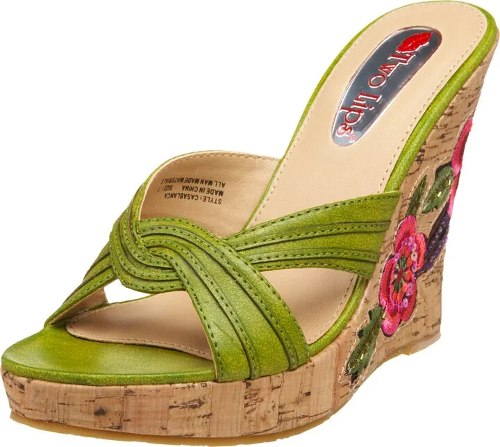 Two Lips Women's Casablanca Wedge Sandal
