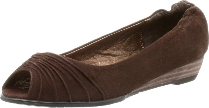 Two Lips Women's Eve Open Toe Low Wedge