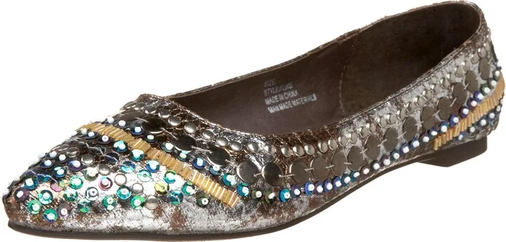 Two Lips Women's Flashy Slip-On Loafer