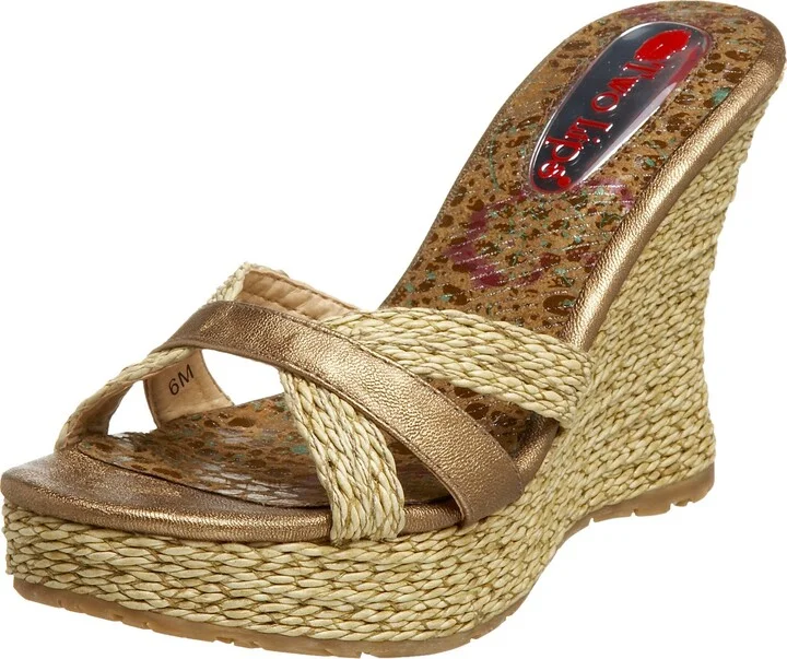 Two Lips Women's Fortune Platform Wedge Sandal