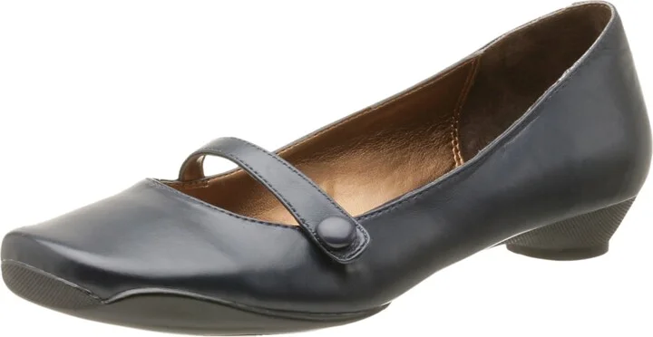 Navy Leather
