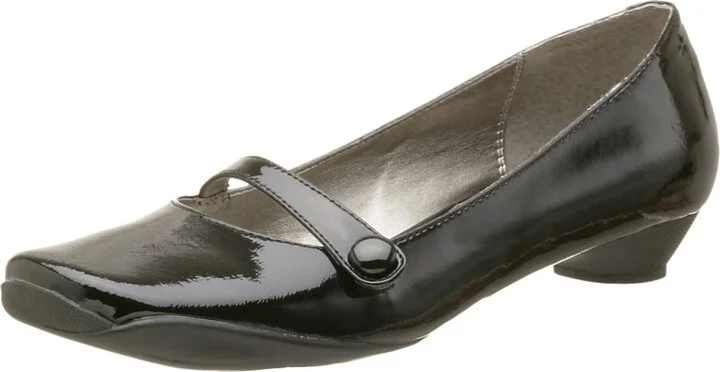 Two Lips Women's Genet Low-Heeled Mary-Jane Pump