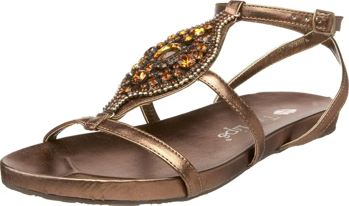 Two Lips Women's Glamour T-Strap Sandal