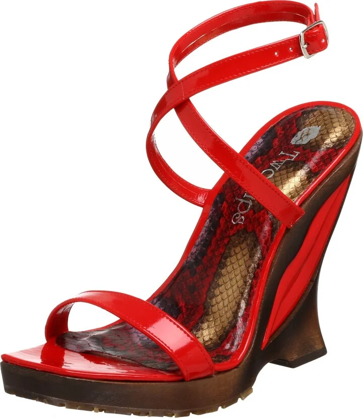 Two Lips Women's Hot Stuff Wedge Sandal