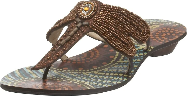 Two Lips Women's Noma Embellished Thong Sandal