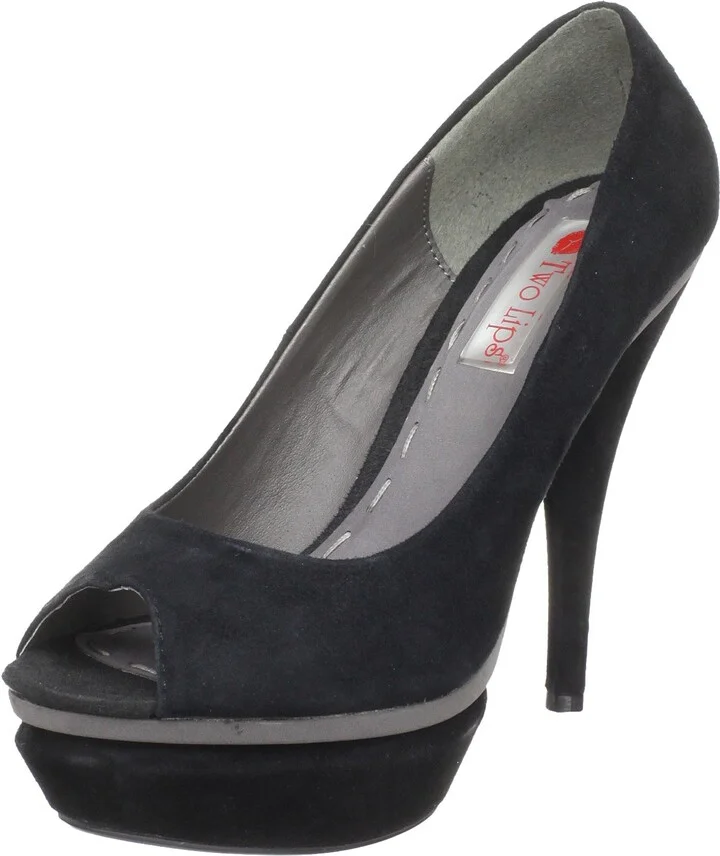 Black Suede/Grey