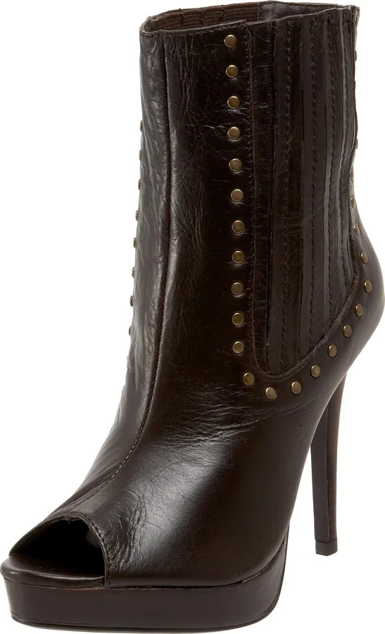 Two Lips Women's Queen Open-Toe Ankle Boot