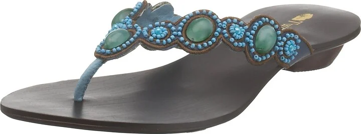 Two Lips Women's Rachelle Embellished Thong Sandal