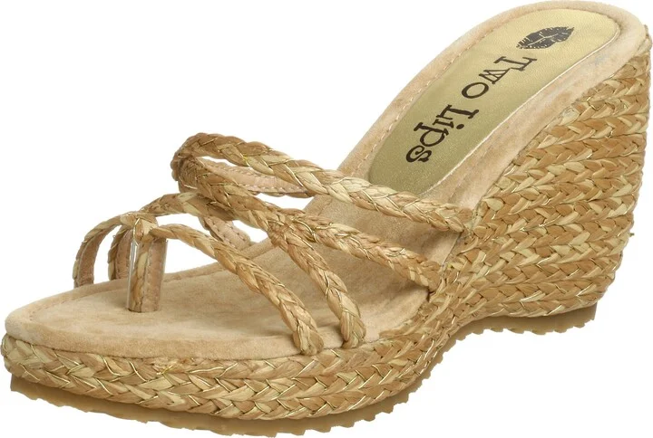 Two Lips Women's Rasta Wedge Sandal