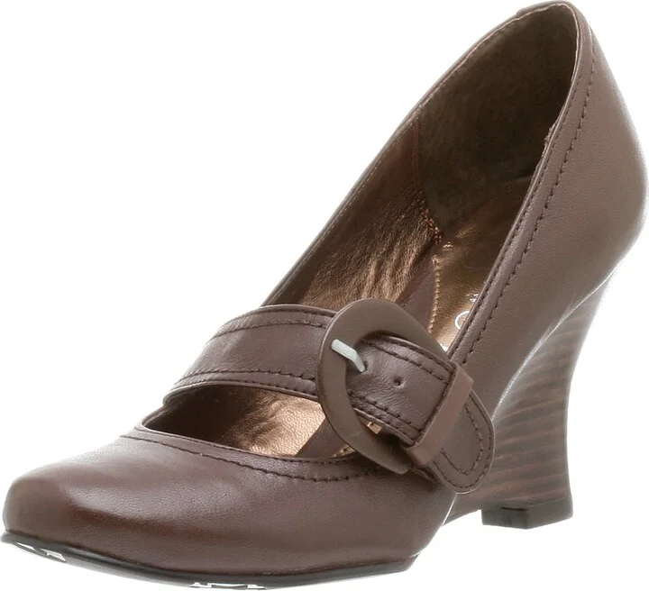 Two Lips Women's Shila Mary Jane Wedge