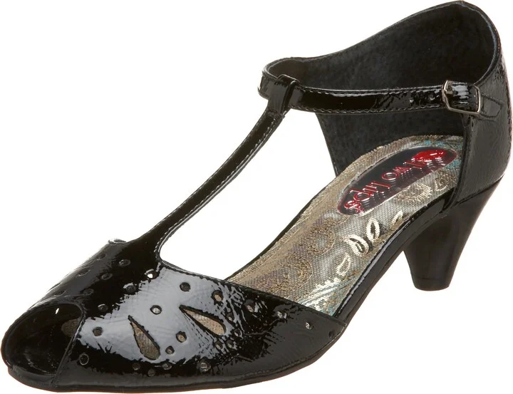 Two Lips Women's Strawberry Open-Toe T-Strap