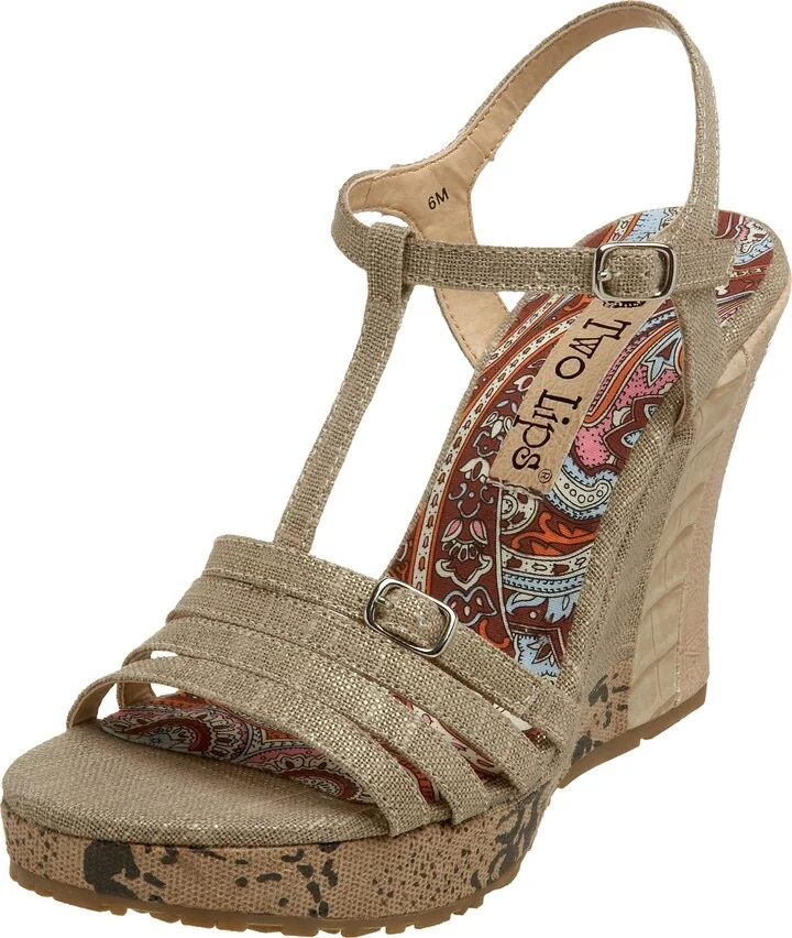 Two Lips Women's Strudel Platform Wedge