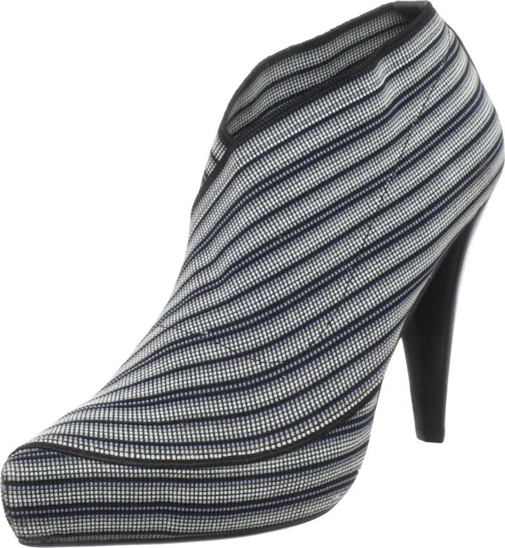 Black Elastic/Grey Stripe