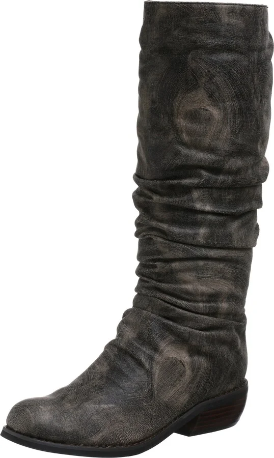 Two Lips Women's Whimsey Mid Calf Leather Boot