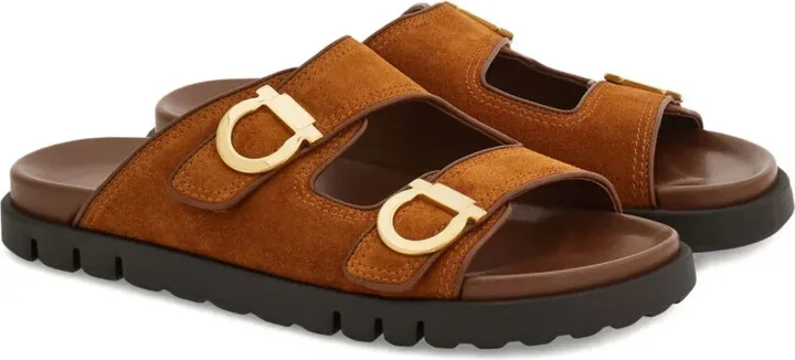 Two-Strap Flat Sandals - Image 2