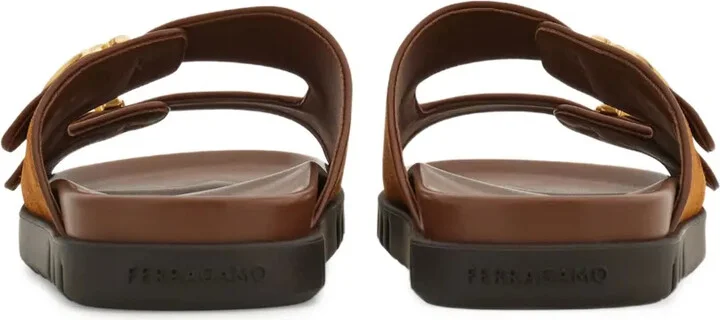 Two-Strap Flat Sandals - Image 3