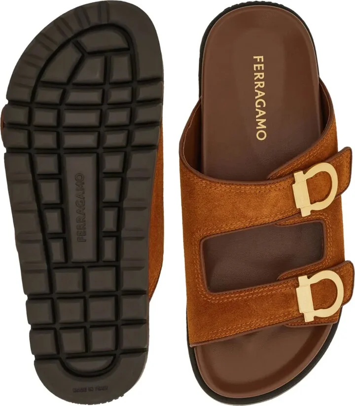 Two-Strap Flat Sandals - Image 5