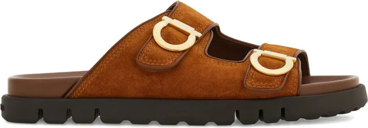 Two-Strap Flat Sandals