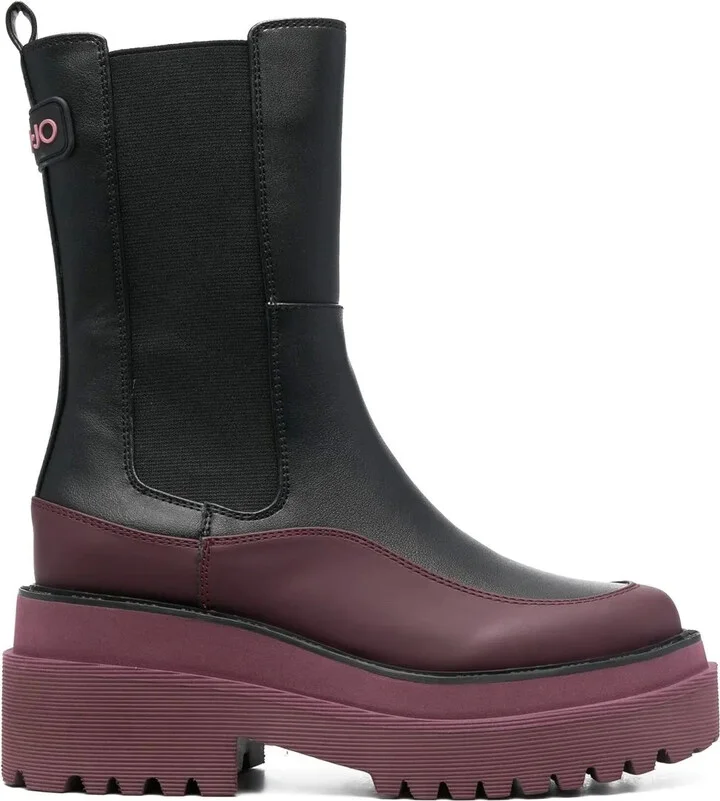 Two-Tone Beatles ankle boots