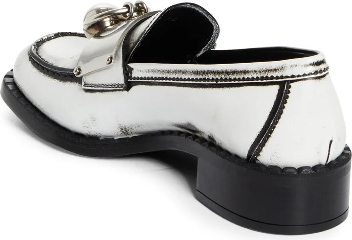 Two-Tone Calfskin Leather Loafer - Image 2