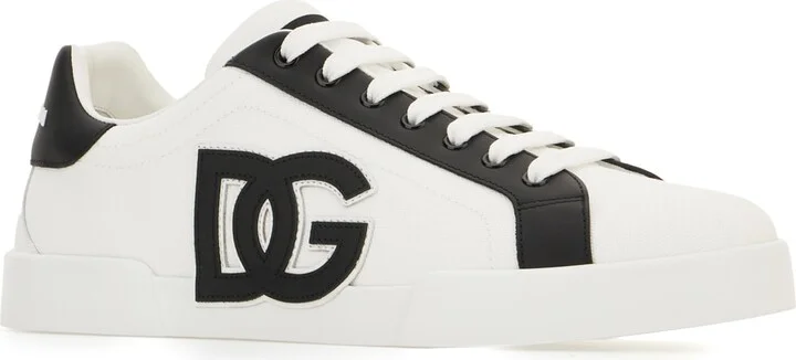 Two-tone Canvas Sneakers - Image 2