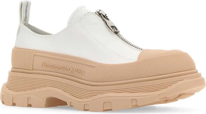 Two-tone Canvas Tread Slick Sneakers - Image 2