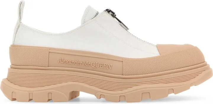 Two-tone Canvas Tread Slick Sneakers