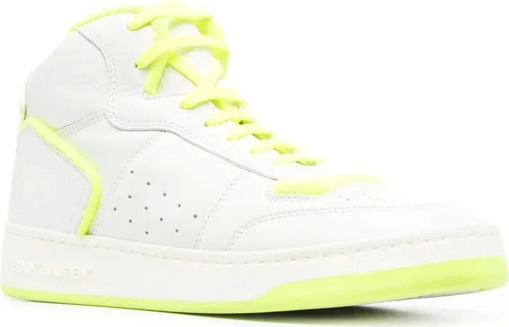Two-Tone High-Top Sneakers - Image 2