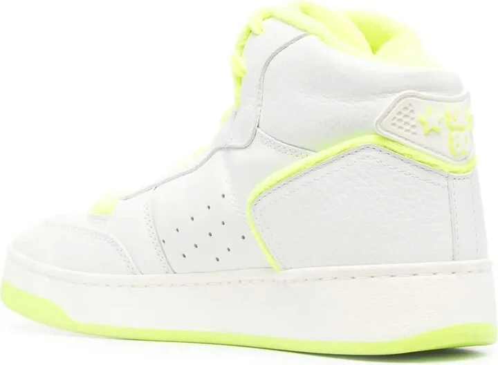 Two-Tone High-Top Sneakers - Image 3