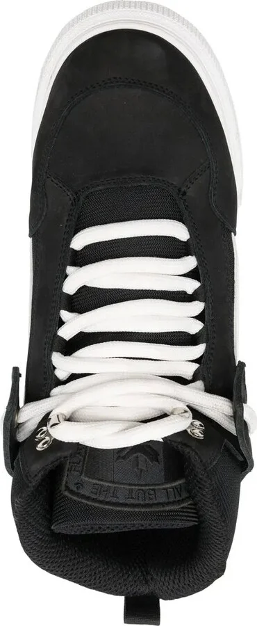 Two-Tone High-Top Sneakers - Image 4