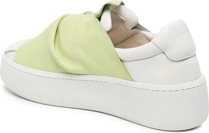 Two-Tone Knot-Detail Loafers - Image 3
