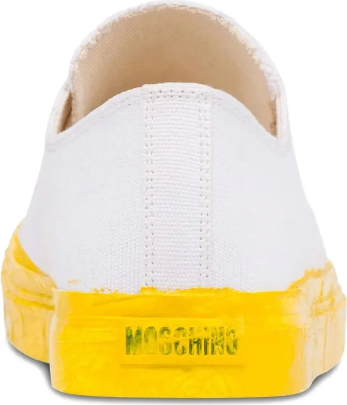 Two-Tone Lace-Up Sneakers - Image 3