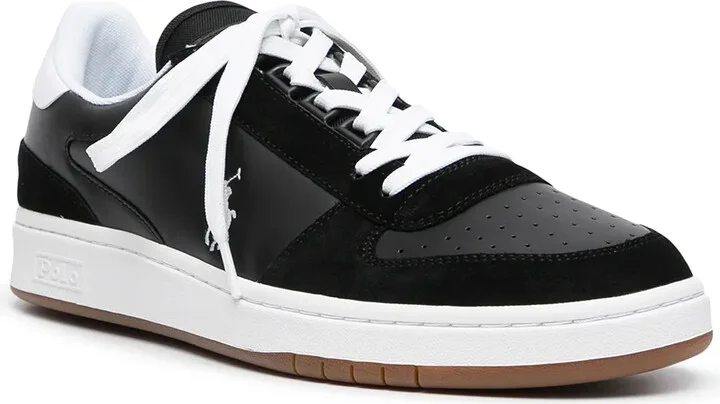 Two-Tone Lace-Up Sneakers - Image 2