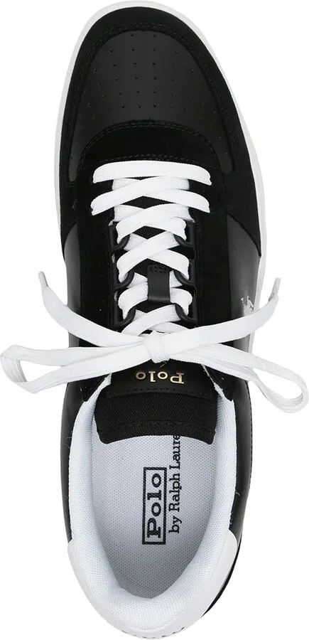 Two-Tone Lace-Up Sneakers - Image 4
