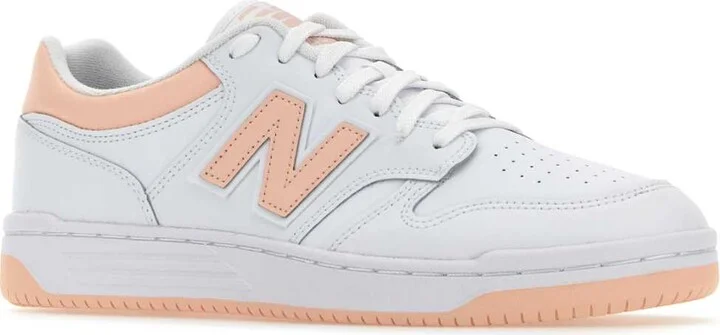 Two-tone Leather 480 Sneakers - Image 2