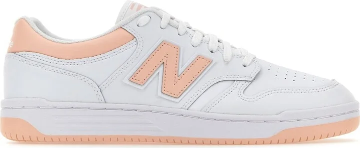 Two-tone leather 480 sneakers