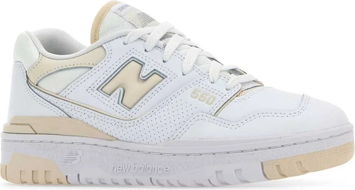 Two-tone Leather 550 Sneakers - Image 2