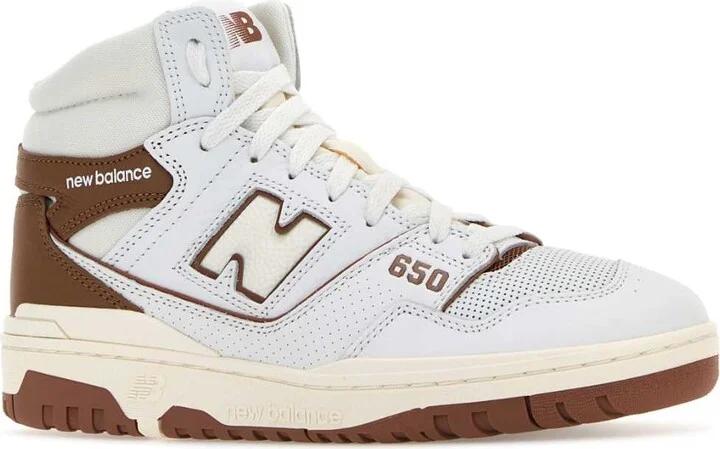 Two-tone Leather 650 Sneakers - Image 2