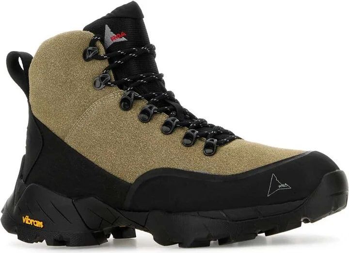 Two-tone Leather And Rubber Andreas Ankle Boots - Image 2