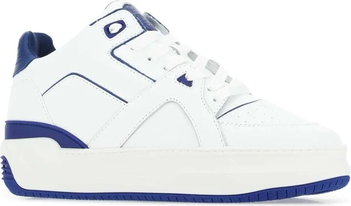 Two-tone Leather Courtside Lo Jd3 Sneakers - Image 2
