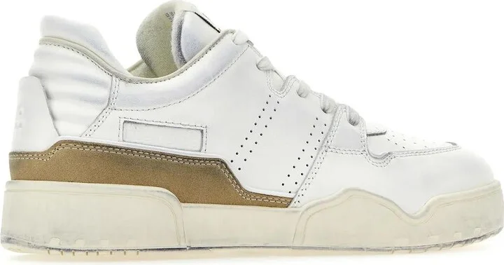 Two-tone Leather Emreeh Sneakers - Image 3