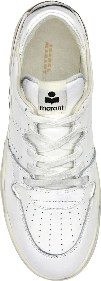 Two-tone Leather Emreeh Sneakers - Image 4