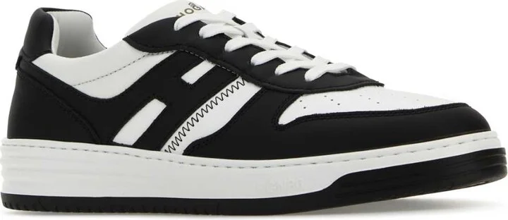 Two-tone Leather H630 Sneakers - Image 2