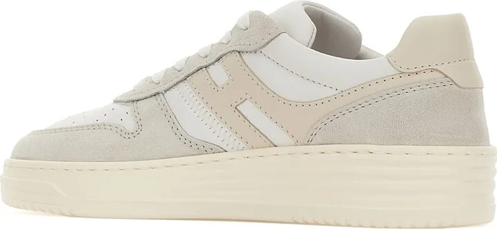 Two-tone Leather H630 Sneakers - Image 3