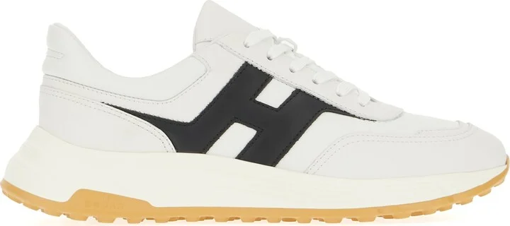 Two-tone Leather Hyperlight Sneakers