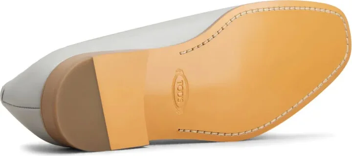 Two-Tone Leather Loafers - Image 4
