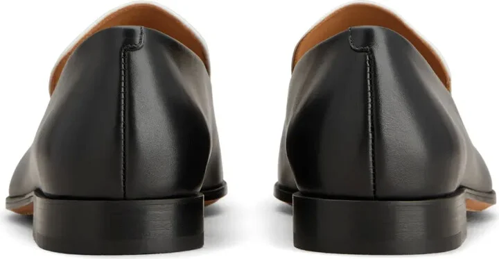 Two-Tone Leather Loafers - Image 3