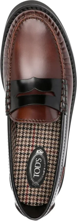 Two-Tone Leather Loafers - Image 4